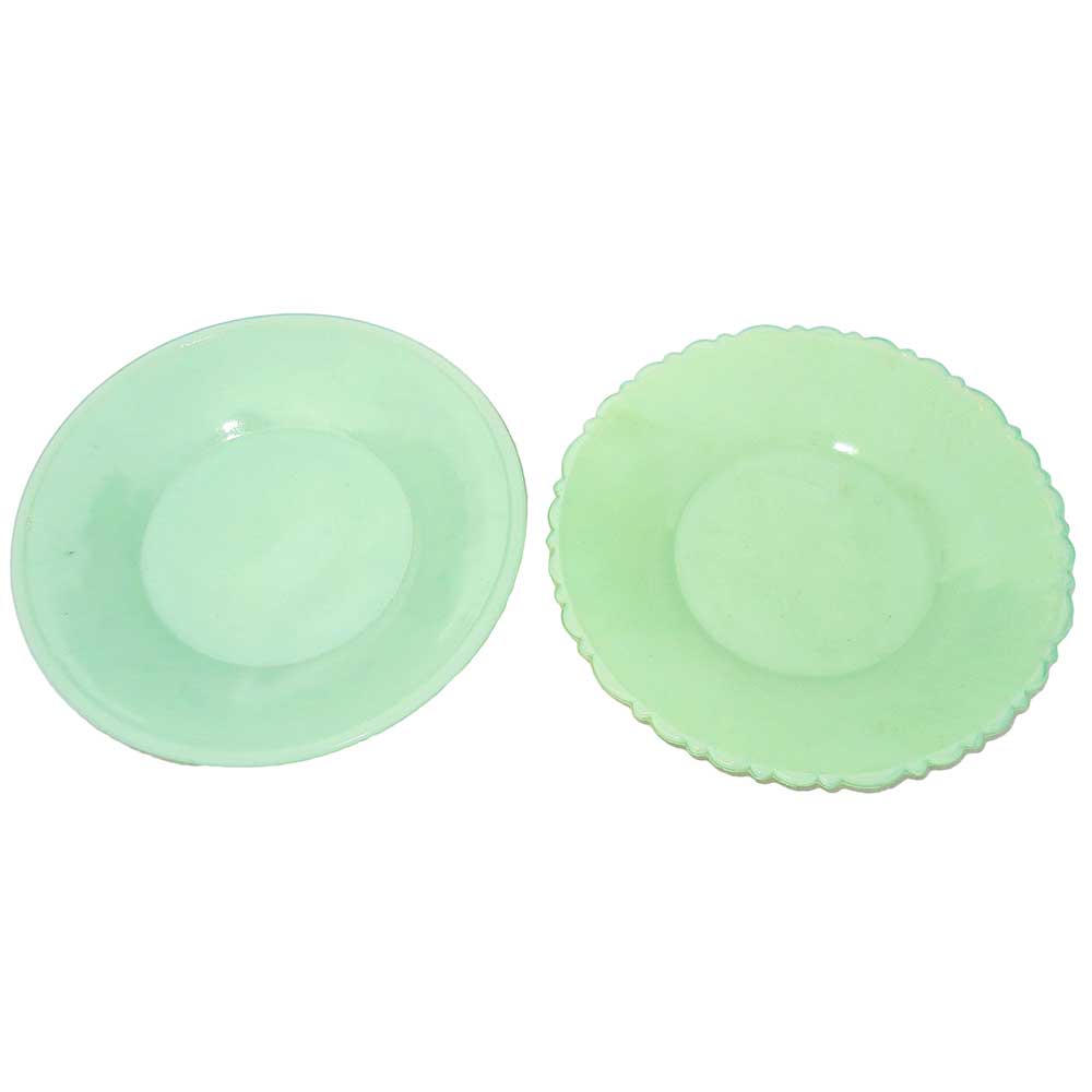 #POSE-08 Vintage Opaline Glass Dinner Service - Image 8