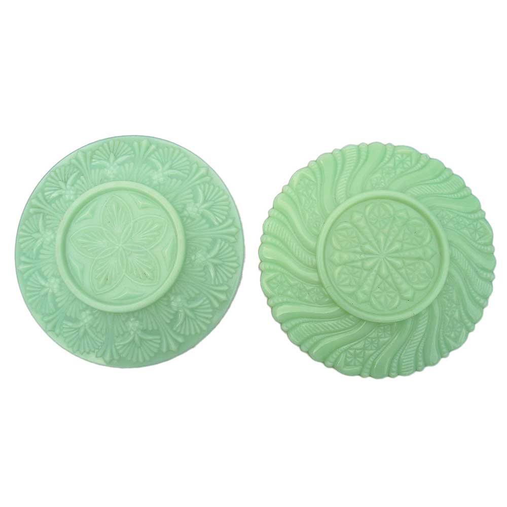 #POSE-08 Vintage Opaline Glass Dinner Service - Image 9